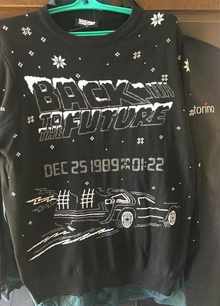 Back to the future свитер