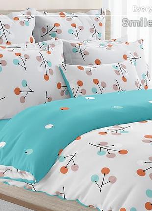 Постельное белье everyday collection smiley branch (интересные ветви) двуспальное