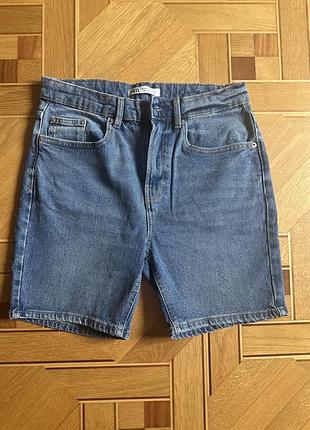 Джинсові шорти zara original