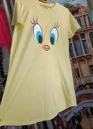 Цыпа looney tunes футболка туника