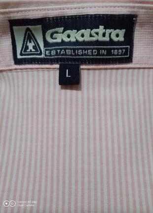 Брендовая рубашка -gaastra- голландия-сост.нов.2 фото