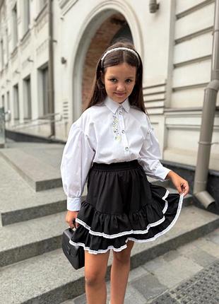 Шкільна спідничка для дівчинки