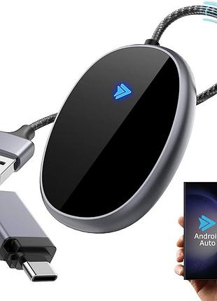Бездротовий адаптер android auto 2024 – wi-fi, bluetooth, plug&play