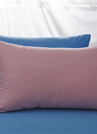 Наволочка 70х70 см бязь тм ярослав №1 темная роза