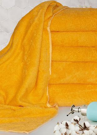 Рушник 50х90см махровий яр-350 ярослав жовтий