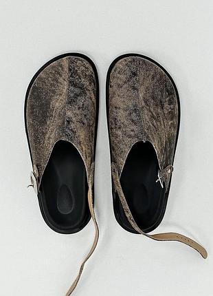 Клоги teshoes коричневі