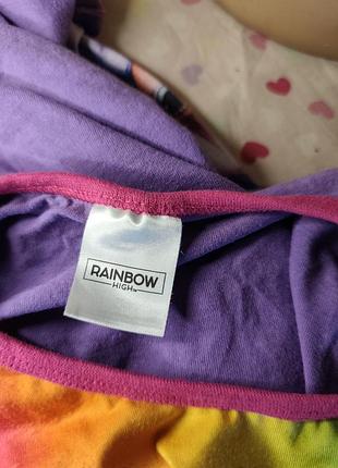 Легкая кофта на девочку rainbow high распродаж! 8