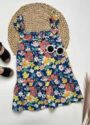 Легенька яскрава сукня квітковий принт george