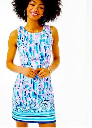 Яскрава сукня від  lilly pulitzer, котон, міні
