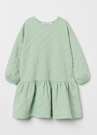 Сукня h&m із стьоганого трикотажу