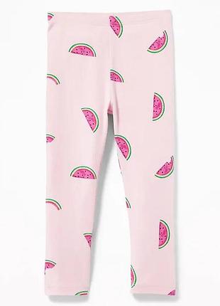 Трикотажные леггинсы лосины для девочки олд неви old navy