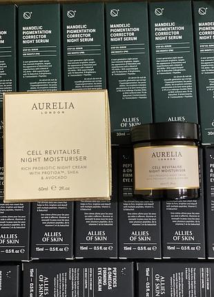 Aurelia london відновлюючий зволожуючий нічний крем