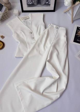 Брючний костюм жилетка на підкладі та брюки