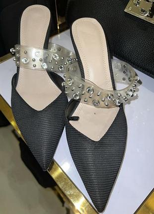 Шлепанцы босоножки zara