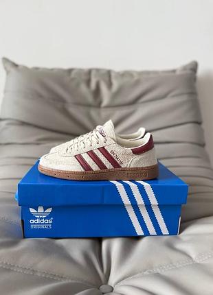 Adidas handball spezial off white collegiate burgundy