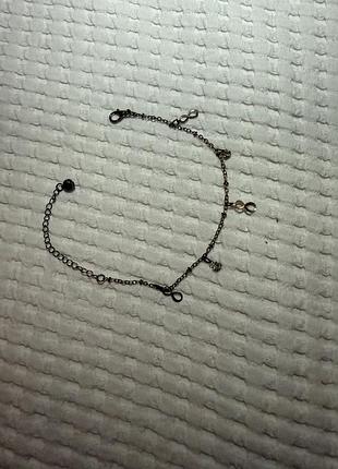 Цепочка на ногу браслет 4