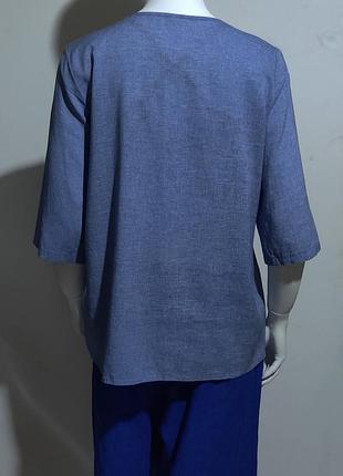 Блуза rayon/linen бохо від shein. 5