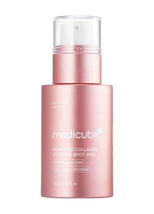Повна передоплата або самовивіз сироватка з екзосомами medicube pdrn pink exosome shot serum 2000 30ml