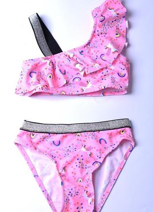 Купальник детский с единорогом