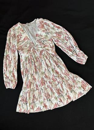 Сукня плаття у пастельний принт