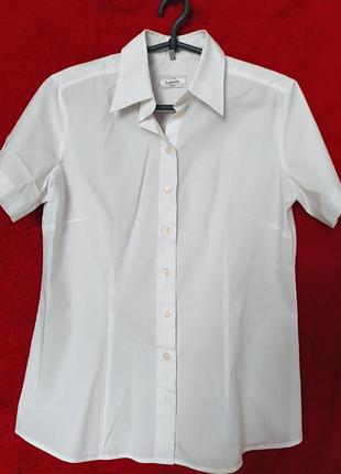 Женская белая брендовая рубашка рубашка блузка, размер с -м