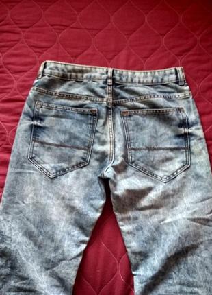 Чоловічі завужені джинси denim co, розмір w30/l32 slim s m l8 фото