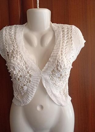 Кружевное болеро.