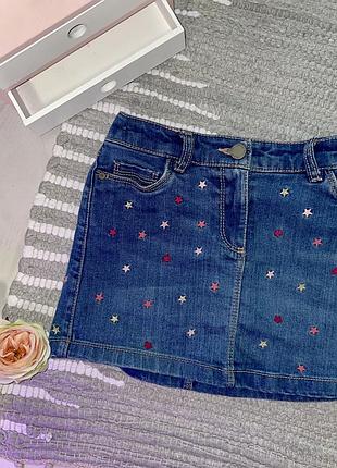 Джинсова юбка некст спідничка next