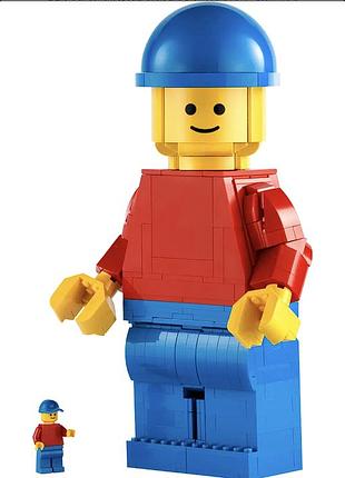 Констуруктор lego увеличенная минифигурка lego 40649 для детей от 10 лет