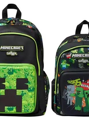 Шкільний рюкзак minecraft smiggle кріпер майнкрафт