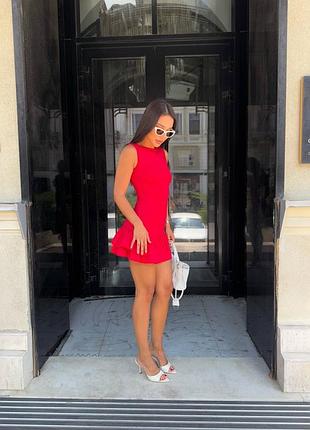 Трендова сукня шорти 5