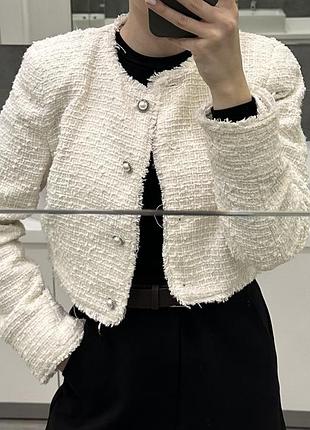 Жакет світлий від h&m