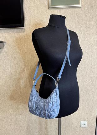 Стильна маленька стьобана сумка, сумочка mango