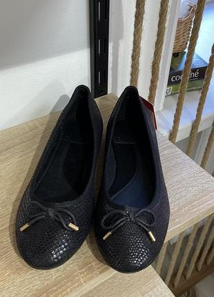 Балетки чорні