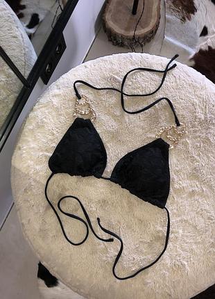 Верх купальника з трикутною чашкою треугольнй чашкой лиф ліф бюст шторка