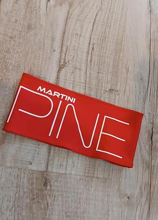 Тонкая повязка на голову martini alpine на флисе