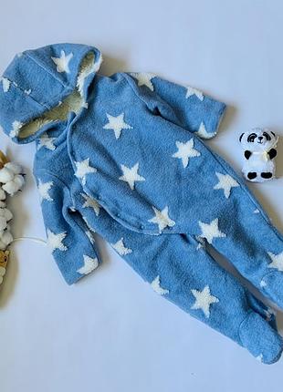 🧥 демісезонний комбінезон next хлопчику 9-12 місяців