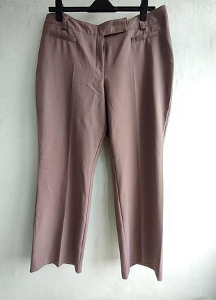 Классические легкие брюки, цвет кофе с молоком, 18 размер wallis