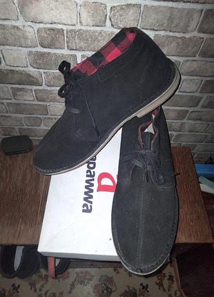 Туфли замшевые