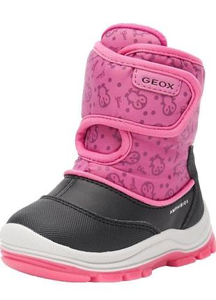 Детские зимние ботинки geox flanfil 23 р сапоги девочке