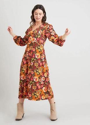 🥰цупка міді сукня tu