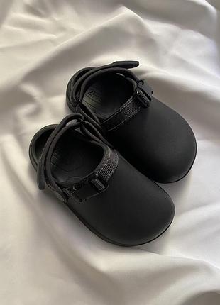 Серые кроксы/сабо 26 размер зара/zara