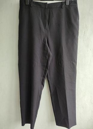 Классические прямые брюки черного цвета, 18 размер lipsy