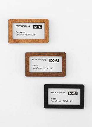 Деревянные мини-ценники/холдеры 5х3 см.