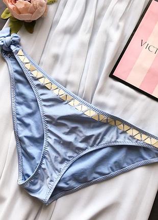 Плавки купальник низ купальника на зав'язках із шимером