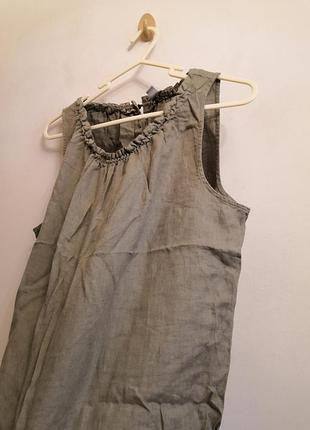 Льняная блуза бохо