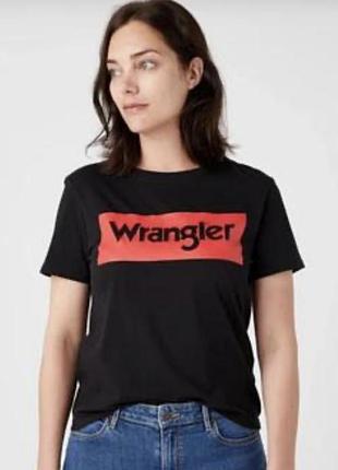 Стильная оригинальная футболка wrangler хлопок xs/s как новая!