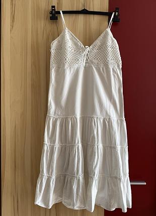 Лляний сарафан, плаття італія