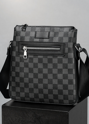 Чоловіча сумка-планшетка клітина, модна сумка планшет для чоловіків