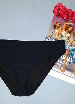 Низ от купальника женские плавки размер 50-52 / 16 высокие черные